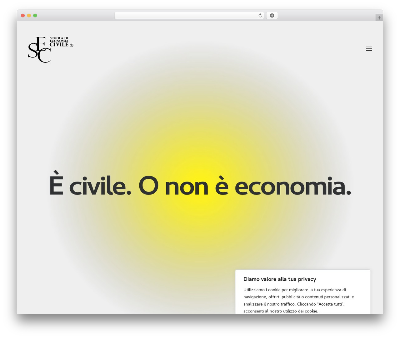 Uncode theme WordPress - scuoladieconomiacivile.it