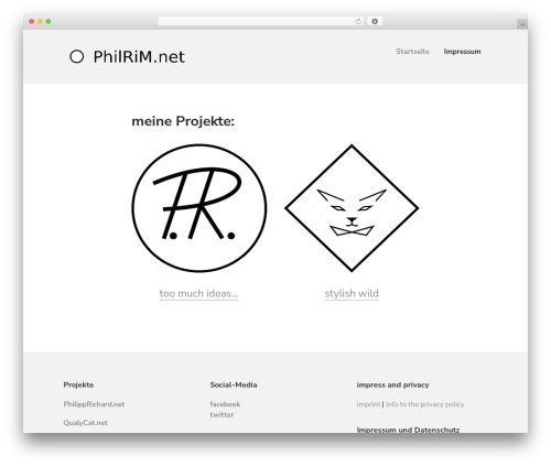WordPress theme Atomic Blocks - philrim.net