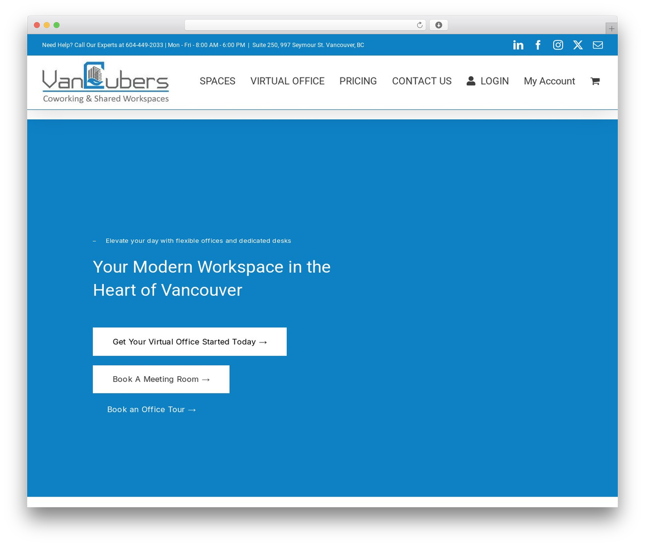 WordPress theme Avada - vancubers.com