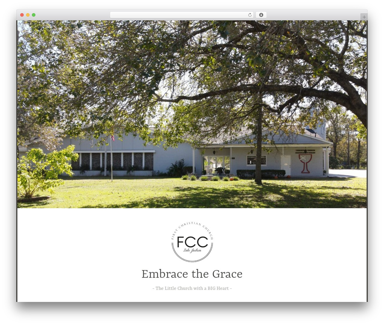 WordPress theme FCCLJFinal - fcclakejackson.org