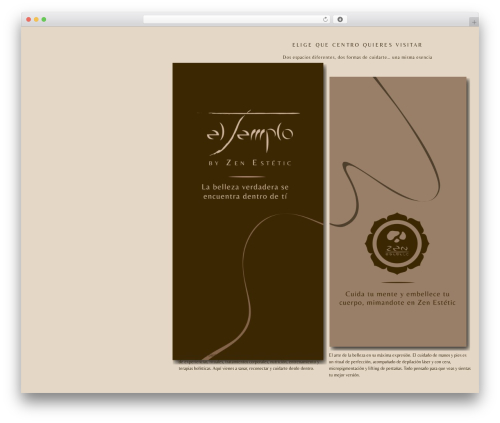 WordPress theme Hello Elementor - zenestetic.com