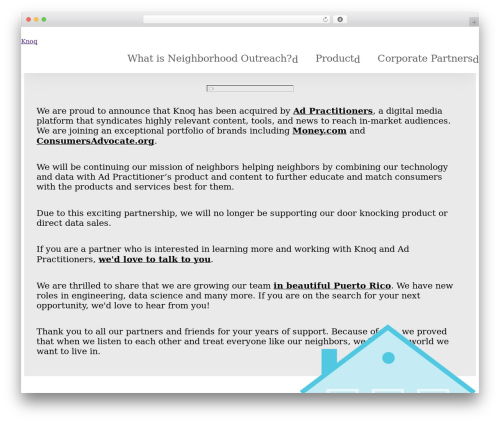 WordPress theme Polis - knoq.com