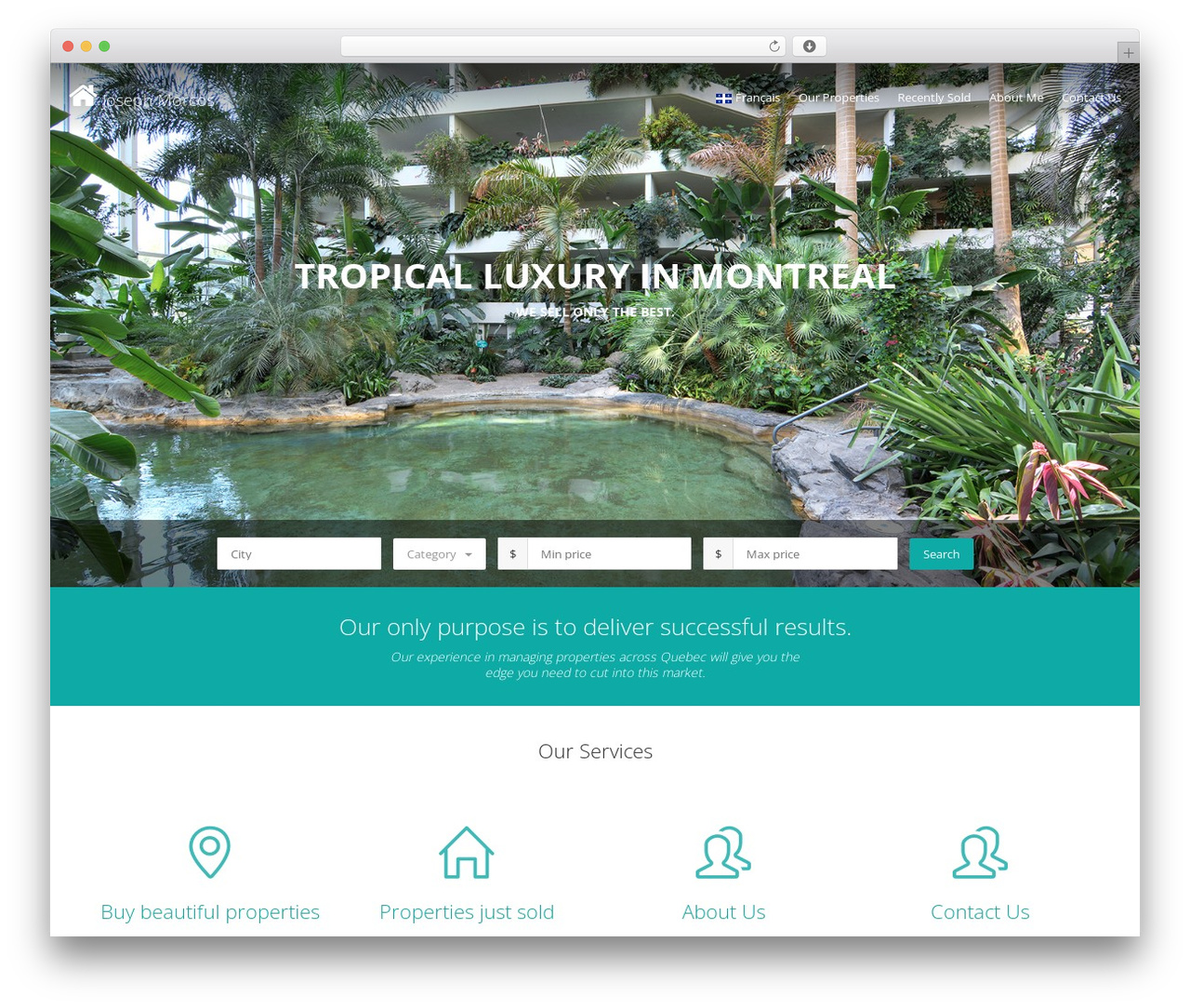 WordPress theme RealesWP - josephmorcos.com
