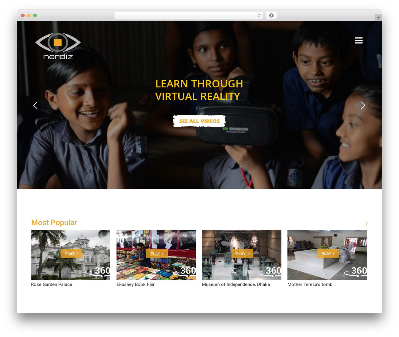 Best WordPress theme The7 - nerdiz.com
