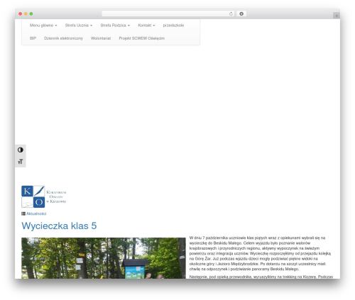 Bootstrap Basic theme WordPress - szspchelmek.pl