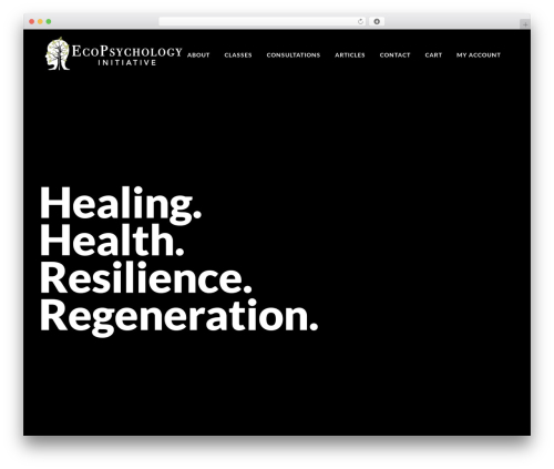 Row scroll animation WordPress plugin - ecopsychologyinitiative.com