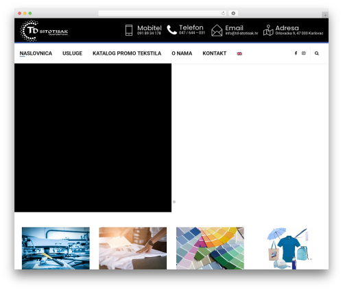 Celeste WordPress theme - td-sitotisak.hr