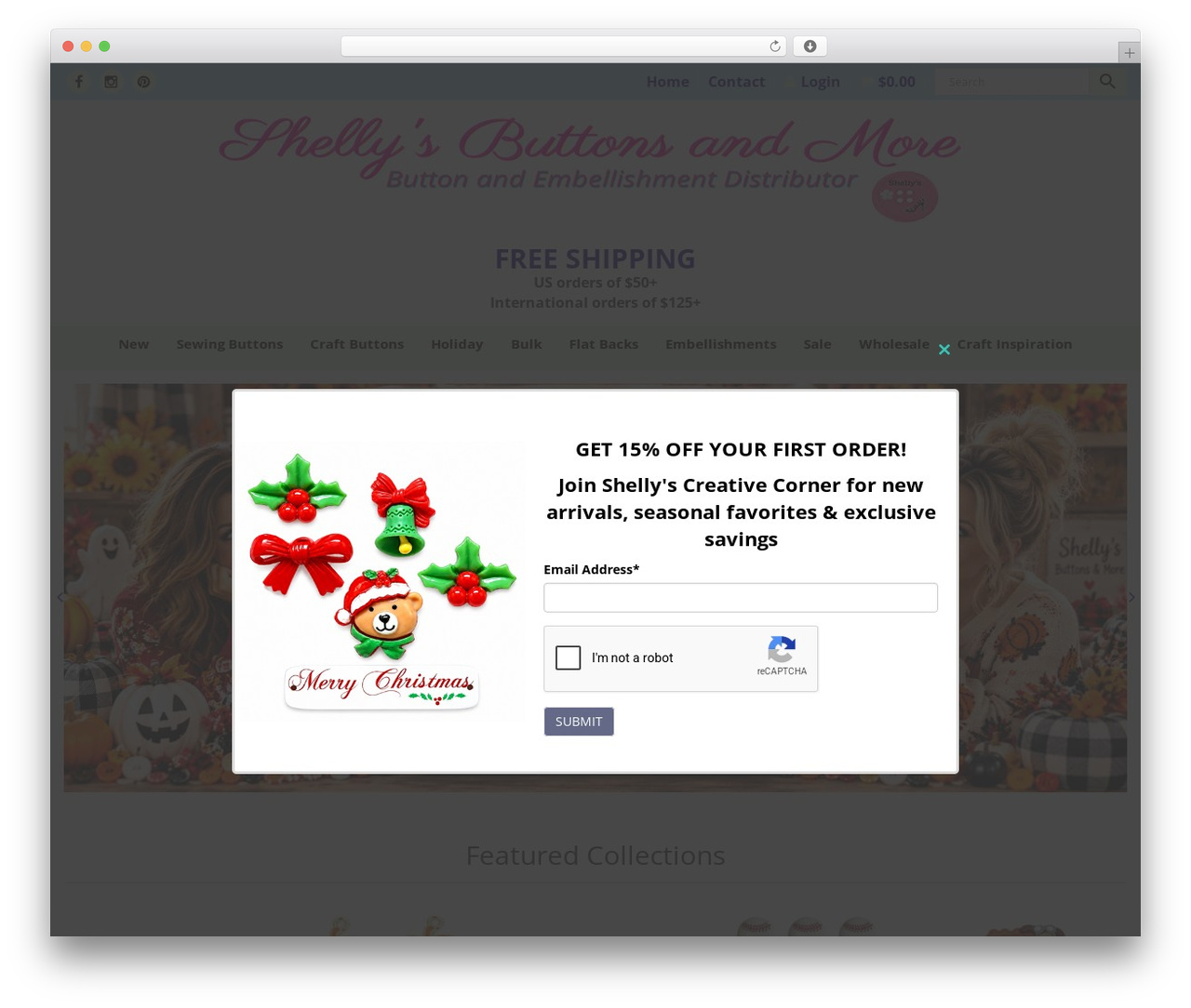 Darwin WordPress ecommerce theme - shellysbuttonsandmore.com Darwin WordPress ecommerce theme - shellysbuttonsandmore.com
