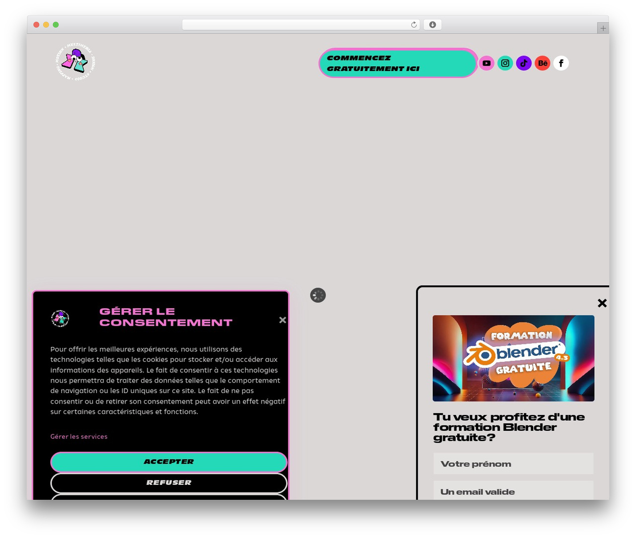 Divi theme WordPress - mappingmotion.com