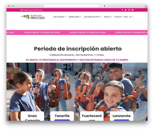 Screenreader WordPress plugin - barriosorquestados.org