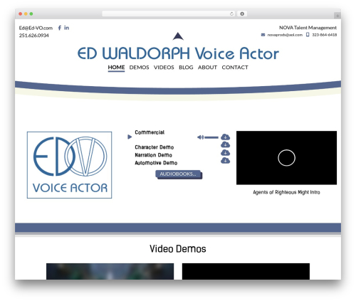 Genesis theme WordPress - ed-vo.com