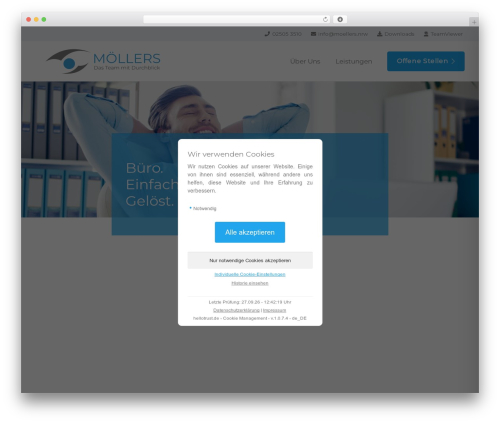 Impreza WordPress website theme - moellers.nrw