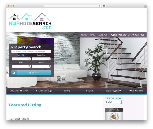 IXACT Framework theme WordPress - nwahomesearch.com
