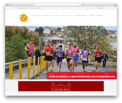 RunCrew WordPress page theme - carrerasciudadreal.es