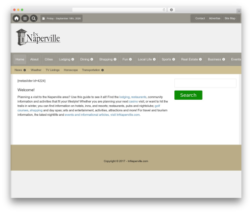 ThemeToolbox WP theme - innaperville.com