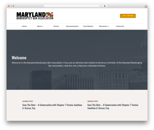 WordPress theme Beaver Builder Theme - bankruptcybar.org