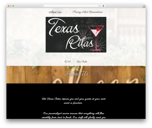 Boldgrid editor WordPress plugin - texasritas.com