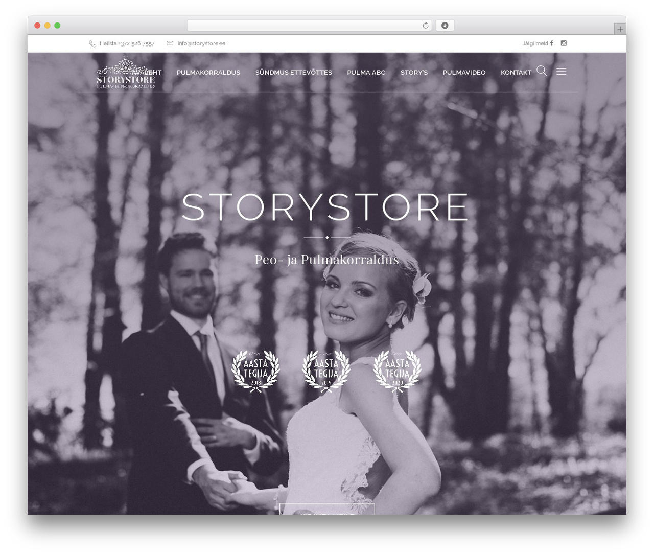 WordPress theme Fleur - storystore.ee WordPress theme Fleur - storystore.ee