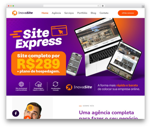 WordPress theme Hello Elementor - inovasite.com