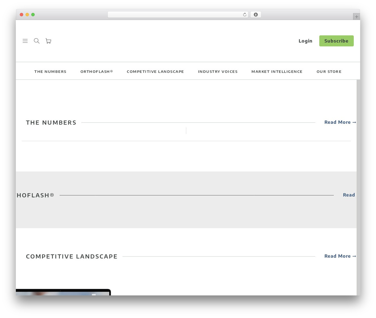 WP theme Bridge - orthoworld.com