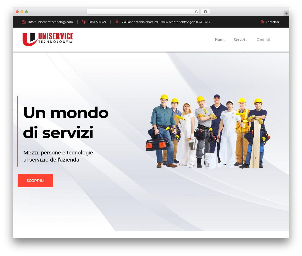 Codesk Child WordPress theme - uniservicetechnology.com