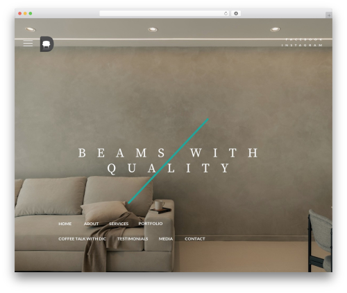 D'Initial Concept theme WordPress - dinitialconcept.com