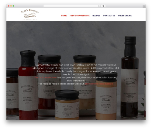 Divi WordPress website theme - finnskitchen.com