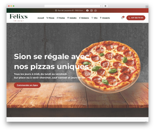 Store closing WordPress plugin - felixspizza.ch
