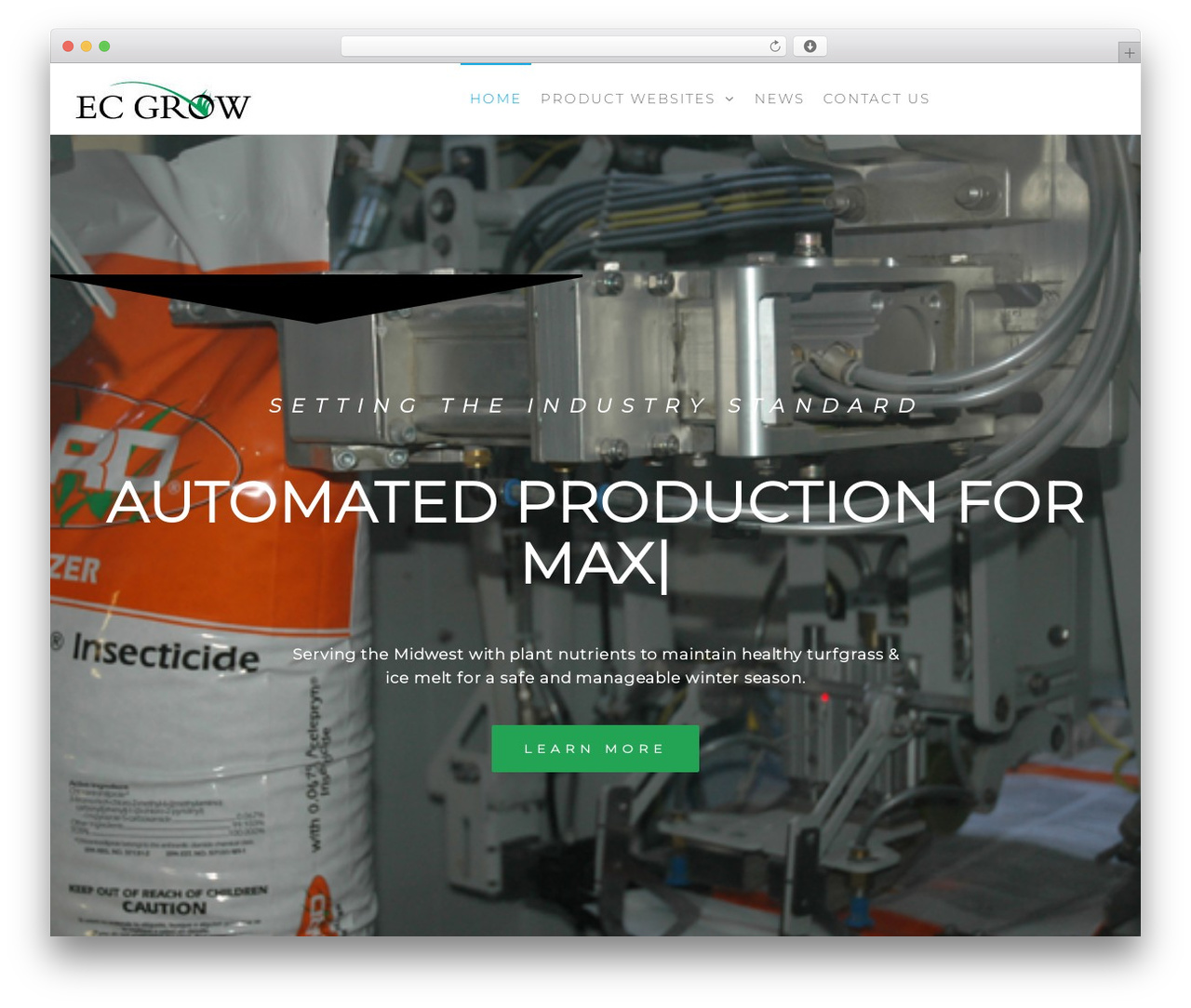 Futurio WordPress theme - ecgrow.com
