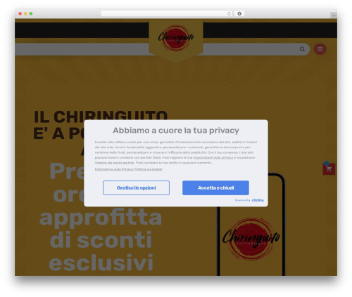 Lafka WordPress pizza theme - www.chiringuitocarugate.it