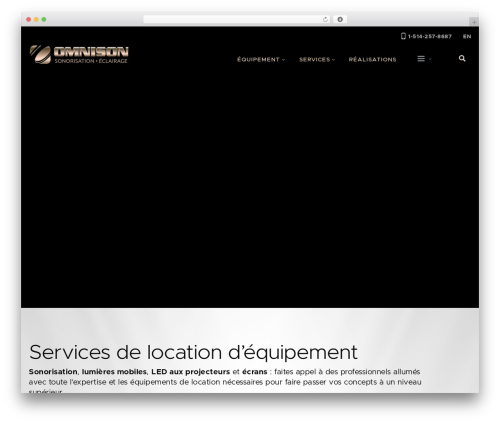 Omnison WordPress theme - omnison.com