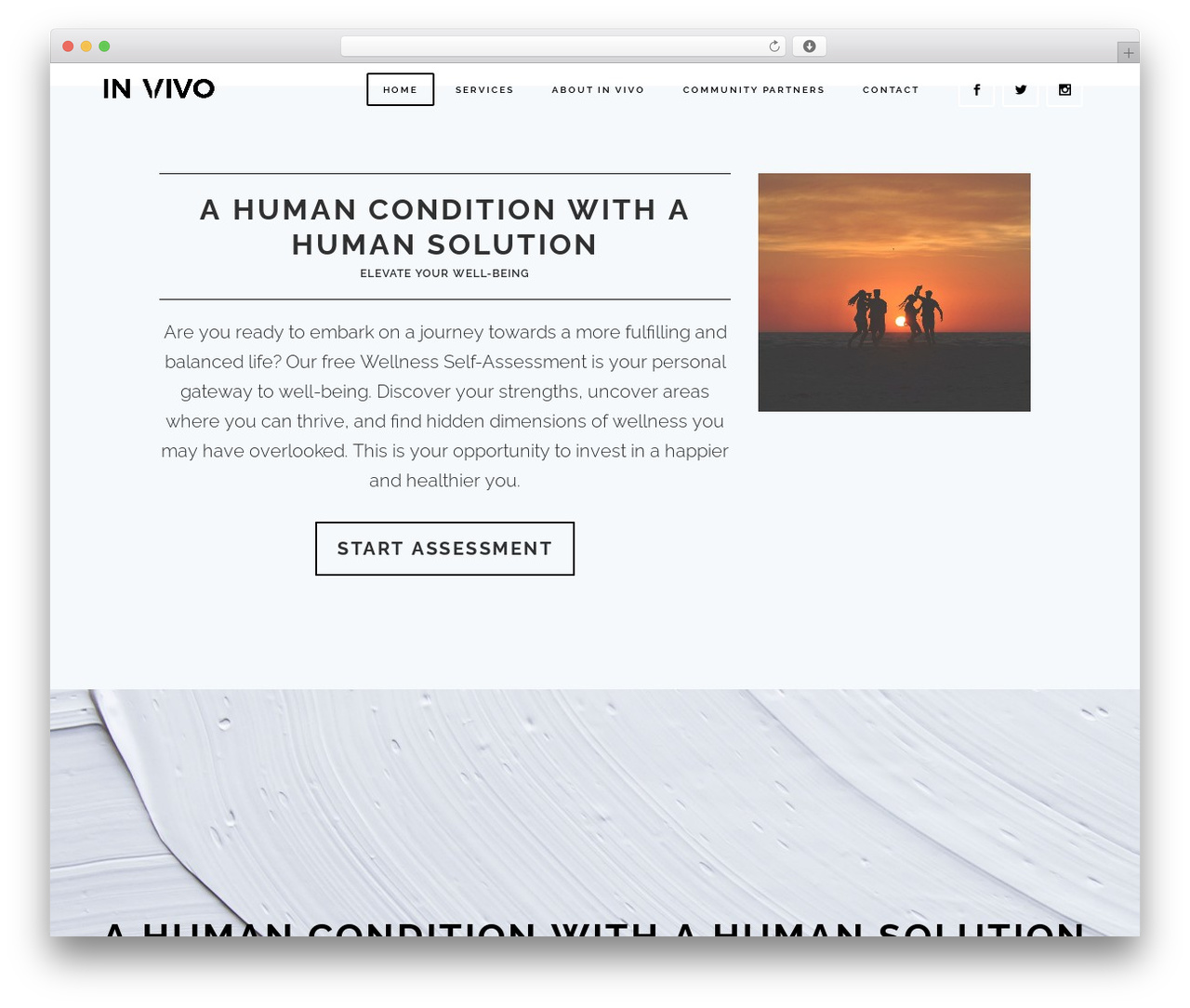 Theme WordPress Bridge - theinvivoproject.com