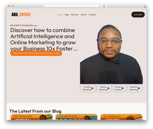 Solace extra WordPress plugin - akilbrown.com