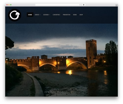 Wordpress Bootstrap WordPress page theme - 360srl.com