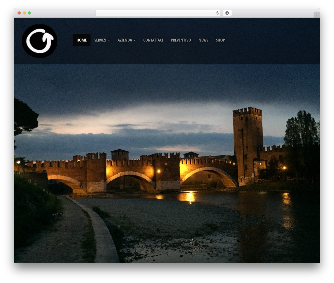 Wordpress Bootstrap WordPress page theme - 360srl.com