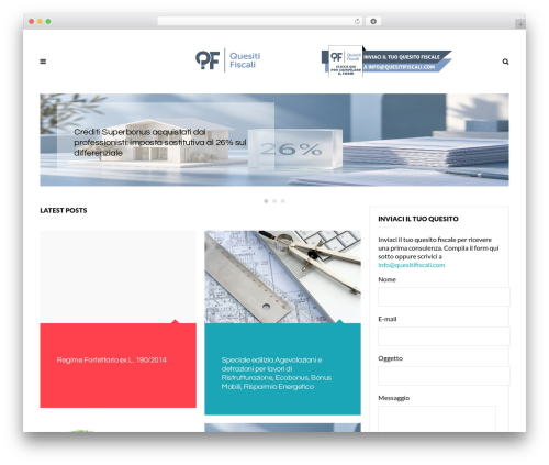 WordPress theme Cavan - quesitifiscali.com