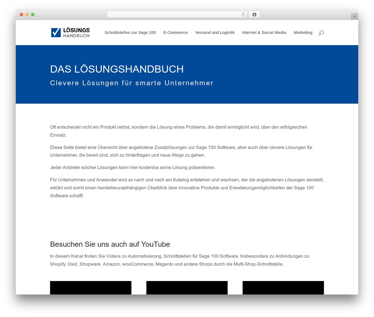 WordPress theme Divi - loesungshandbuch.de WordPress theme Divi - loesungshandbuch.de