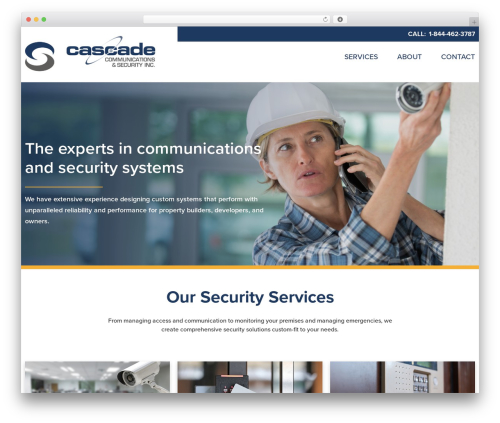 WordPress theme Strukture - cascadecomm.ca
