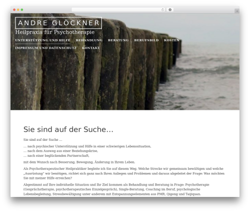 WordPress website theme Atomic - dresdenheilpraxis.de