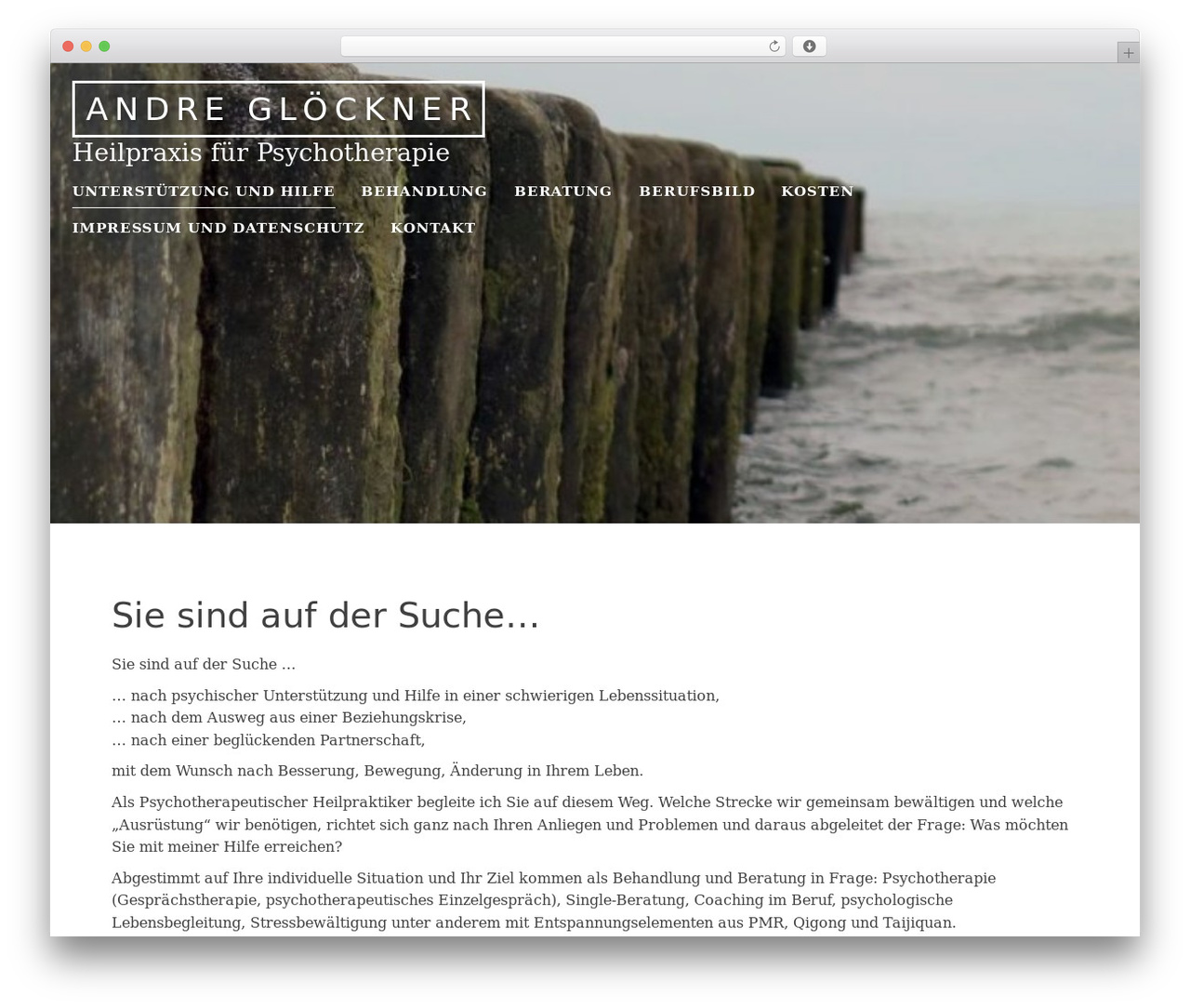 WordPress website theme Atomic - dresdenheilpraxis.de