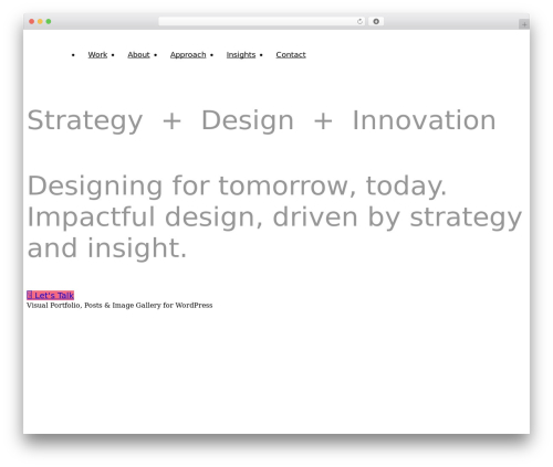 Visual portfolio pro WordPress plugin - plusdesigners.com