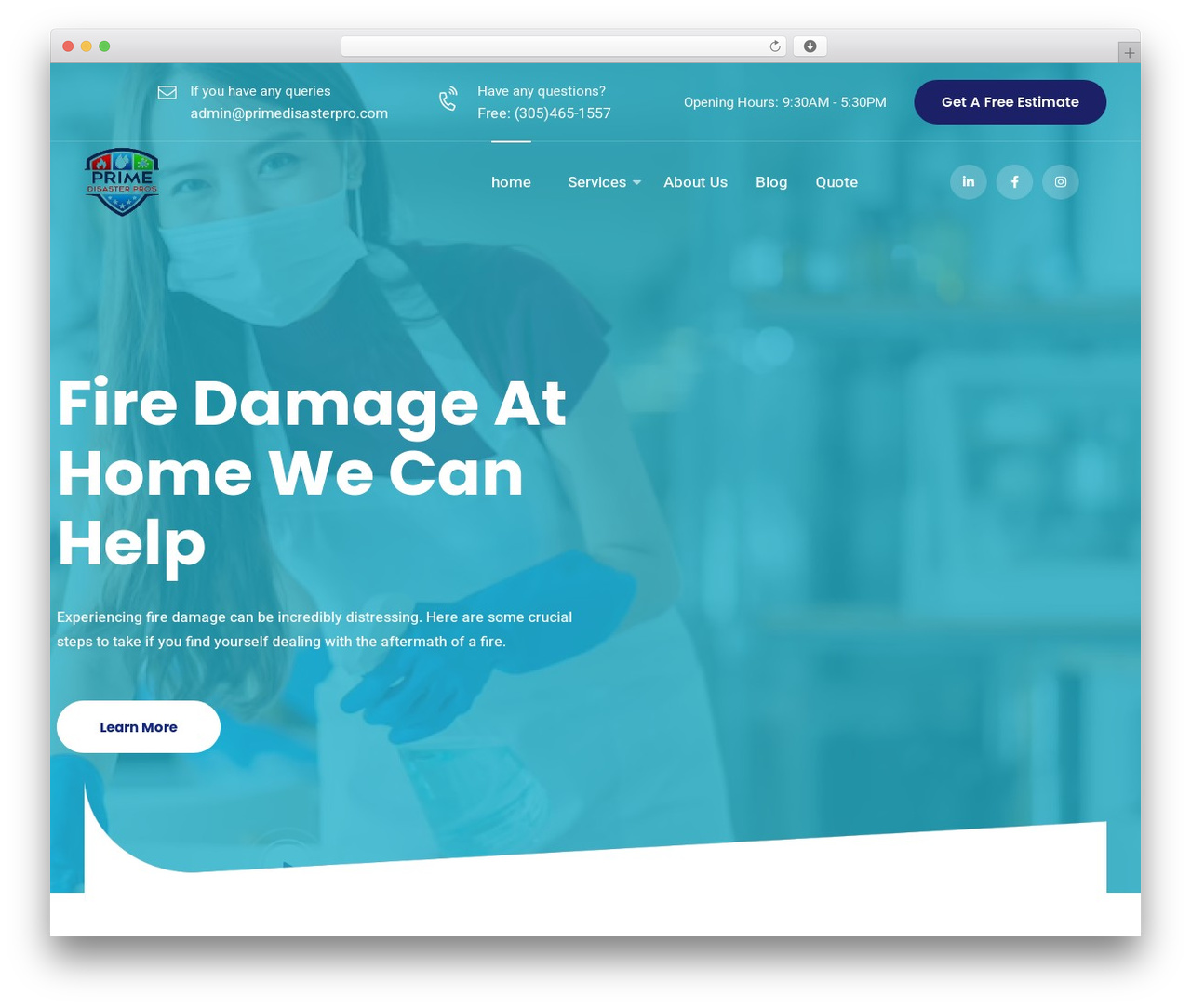 WP theme Queak - primedisasterpro.com WP theme Queak - primedisasterpro.com