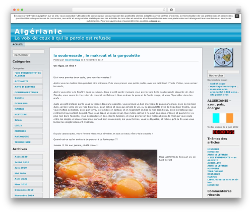 Andreas WordPress theme - lesamisdalgerianie.unblog.fr