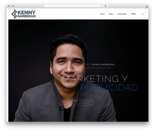 Animo theme WordPress - kennybarberan.com