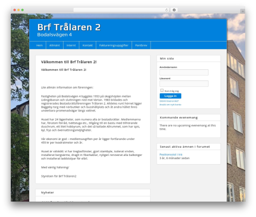 Catch Box WordPress theme - brftralaren2.se
