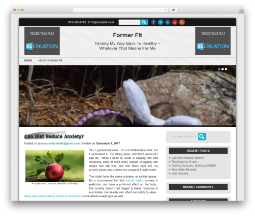 D5 Smartia WordPress theme - formerfit.com