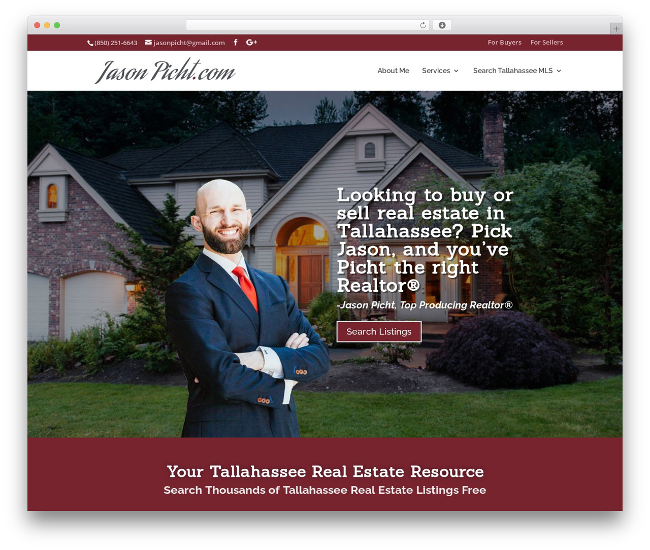Divi WordPress theme - jasonpicht.com