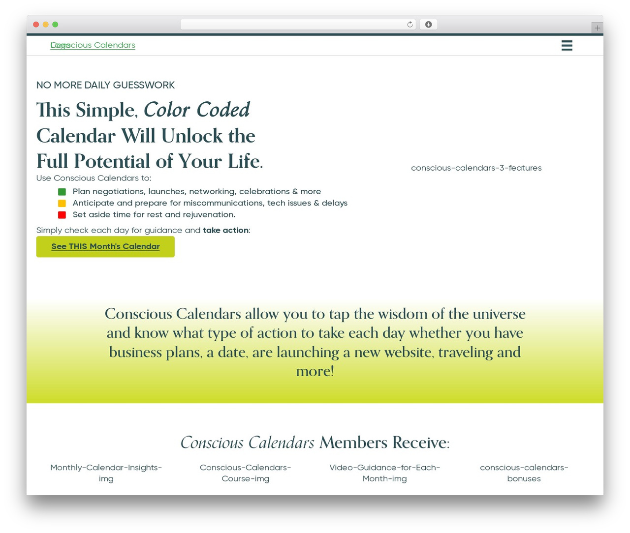 Genesis theme WordPress - consciouscalendars.com Genesis theme WordPress - consciouscalendars.com