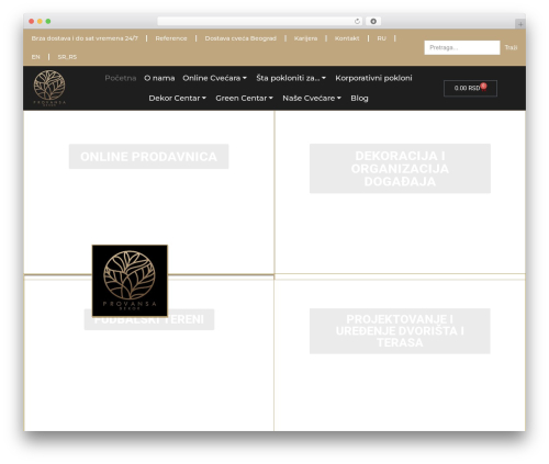 Hello Elementor top WordPress theme - provansadekor.rs
