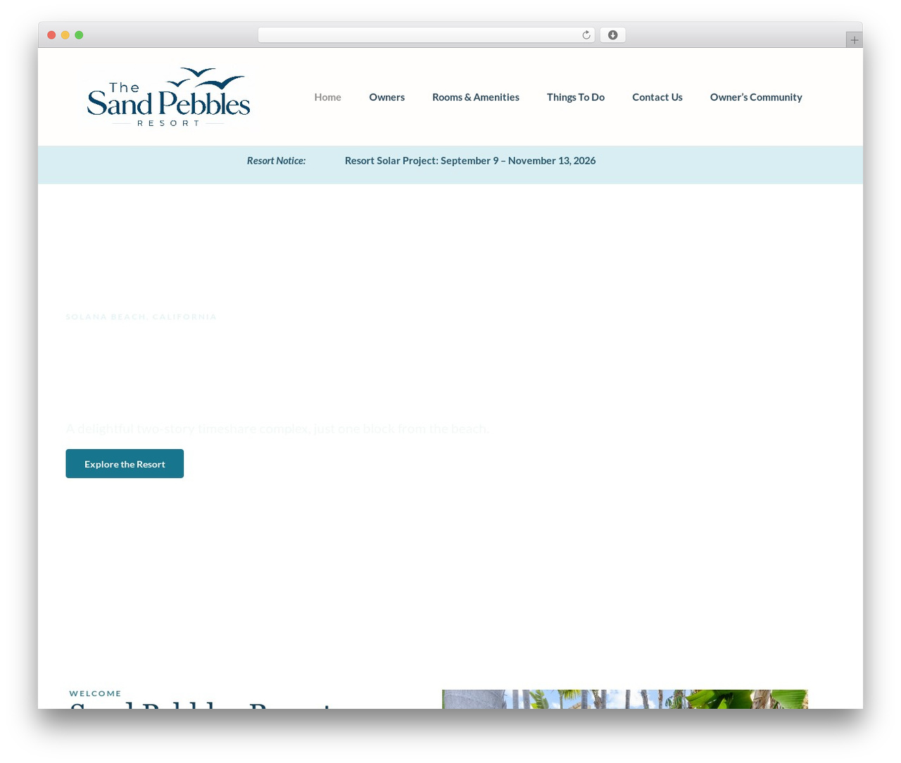 Hello Elementor WordPress theme - sandpebblesresort.com